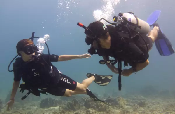 Bajo el mar: buceo en Tailandia
