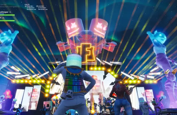 Fortnite organiz un concierto del DJ Marshmello -adentro del juego- y asistieron al menos 10 millones de personas