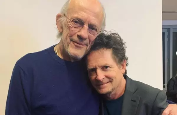 A 35 años del estreno, Michael J. Fox y Christopher Lloyd vuelven al futuro