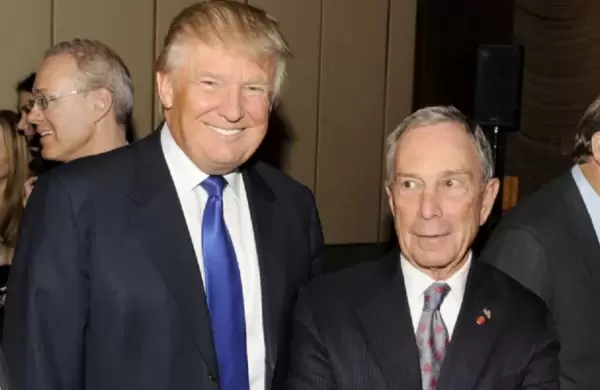 El duro cruce de Trump y Bloomberg en Twitter