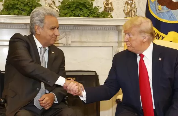 Trump analiza negociar un acuerdo comercial con Ecuador