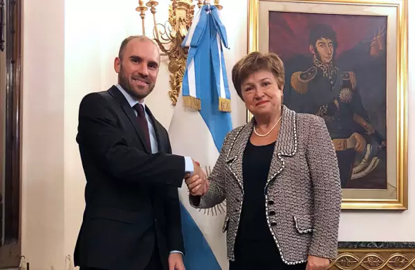 Guzmán se reunió en el Vaticano con Kristalina Georgieva
