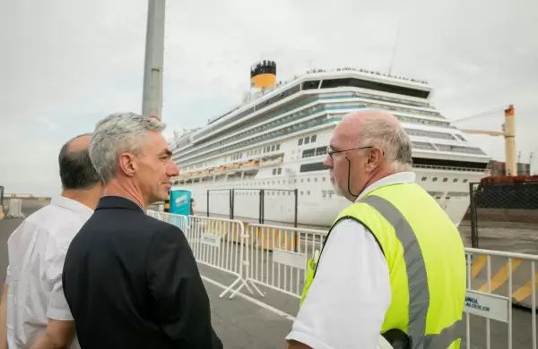 Meoni: “El puerto necesita una actualización y rediseño”