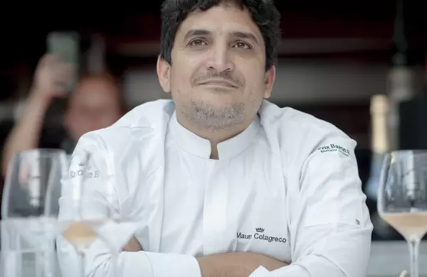 Colagreco sale de gira como el mejor chef del mundo