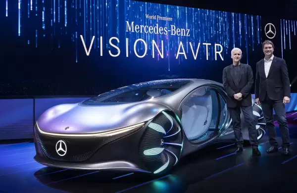 "Vision AVTR": Mercedes-Benz en la vanguardia de la movilidad del futuro