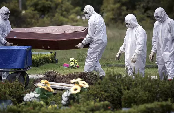 El coronavirus ya mata a más de un brasilero por minuto