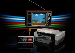 Lego festeja los 35 aos de la Nintendo NES con una consola y un televisor para armar