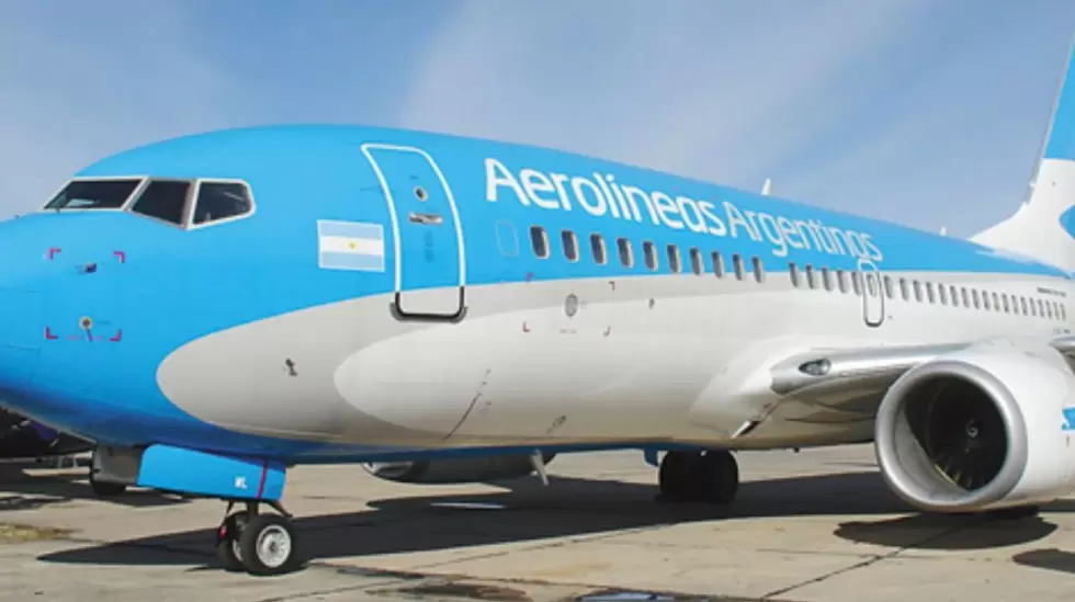 Aerolneas Argentinas.