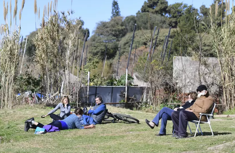 Buenos Aires: Paseos en bicicletas o correr por los paseos de Tigre, actividades que se repiten en las salidas recreativas de la pandemia.