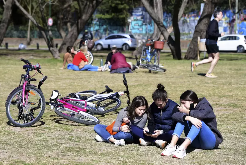 Buenos Aires: Paseos en bicicletas o correr por los paseos de Tigre, actividades que se repiten en las salidas recreativas de la pandemia.