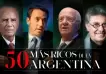 Ranking Forbes 2020: quiénes son y cuánto tienen los 50 argentinos más ricos