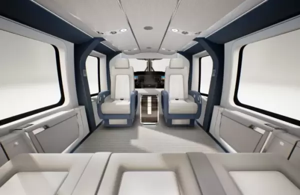 Cómo es viajar en este helicóptero lujoso que vale US$ 14 millones
