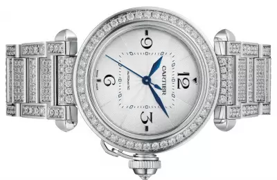 reloj cartier stainless steel back precio