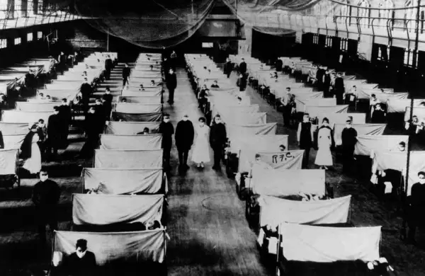 Un estudio sugiere que una anomalía meteorológica empeoró la pandemia de 1918