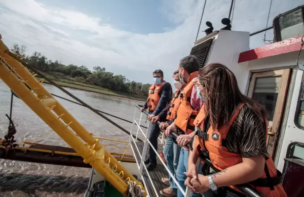 Las bajantes del Río Paraná impactan en Chaco: cómo es la nueva obra en marcha para reactivar el Puerto de Barranqueras