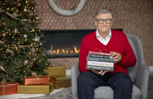 Los 5 libros que recomienda Bill Gates para cerrar un "pésimo" 2020