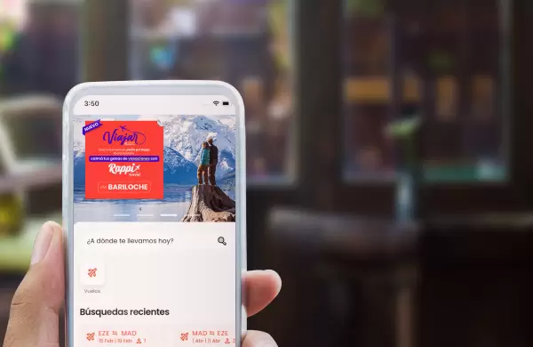Lo nuevo de Rappi: ahora también se pueden comprar pasajes