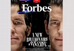 La revolucionaria tapa de Forbes US: arte, millonarios y filantropa