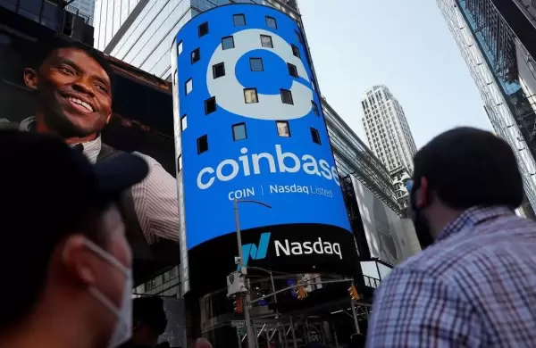 Coinbase se disparó en el Nasdaq, obteniendo una valoración de US$ 105.000 millones en el primer día de negociación