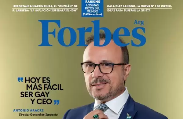 En la nueva edicin de Forbes: "Hoy es ms fcil ser gay y CEO"