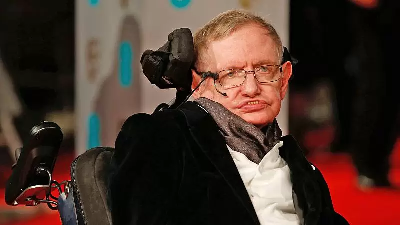 Sthepen Hawking.