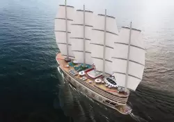 El lujoso crucero a vela que espera un comprador