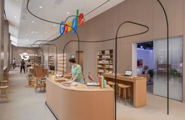 Cómo es la primera tienda minorista de Google y dónde encontrarla