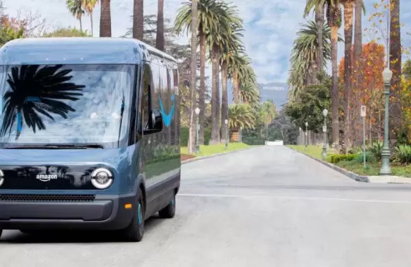 As son las nuevas camionetas 100% elctricas y personalizadas para Amazon