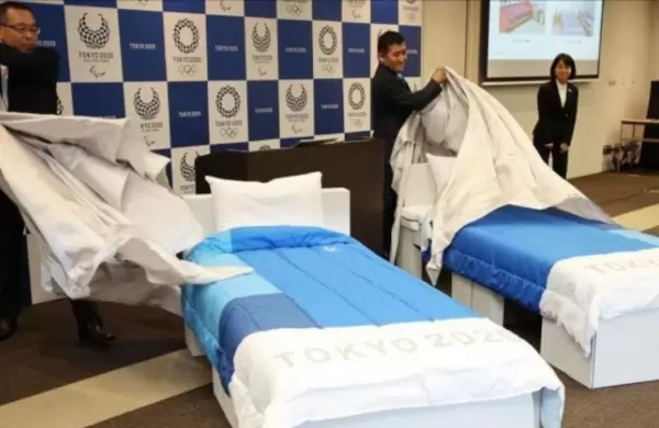 Juego Olímpicos: así son las camas de cartón 'antisexo' para los atletas