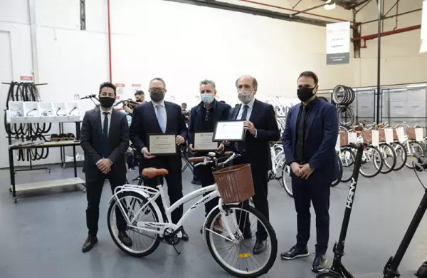 Grupo Núcleo inauguró su fábrica de bicicletas eléctricas en la Argentina