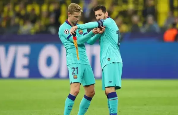 Cmo es el futuro del Barcelona y de Messi segn Frenkie de Jong