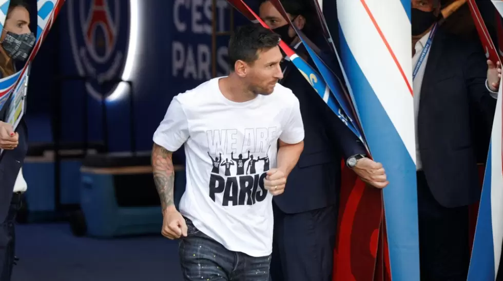 Messi en el PSG