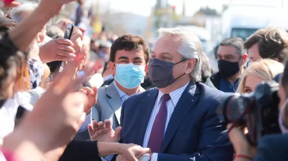 Alberto Fernndez en La Matanza