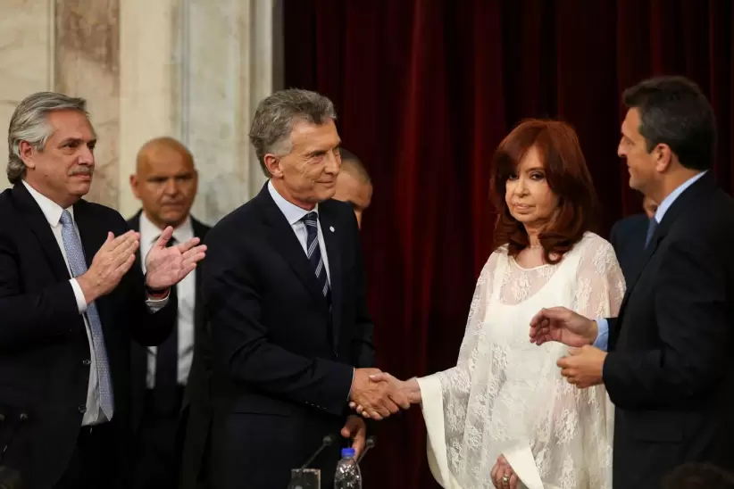 Fernández, Macri, Cristina