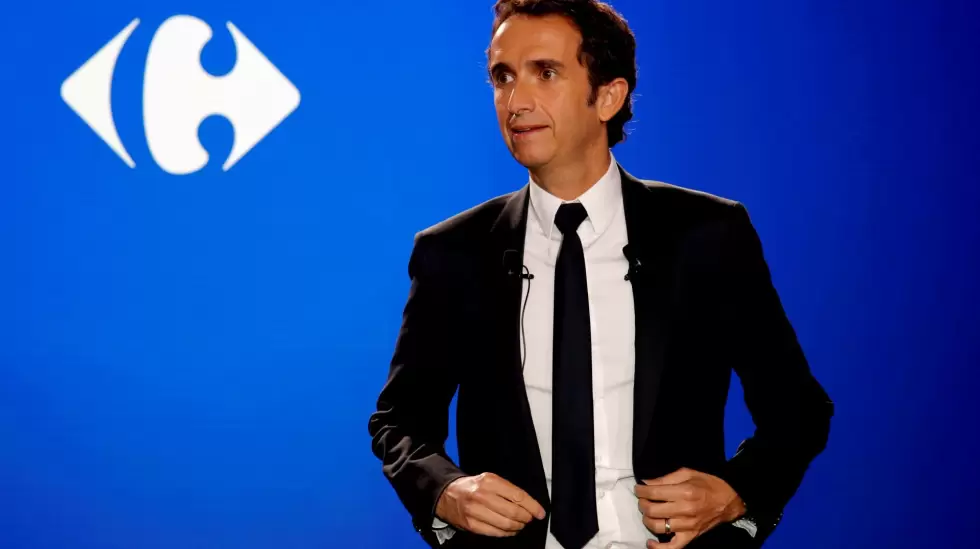 Alexandre Bompard, CEO de Carrefour (REUTERS/Philippe Wojazer/File Photo)