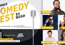 Binance organiza un stand up en el Picadero: las entradas solo se pueden comprar con cripto