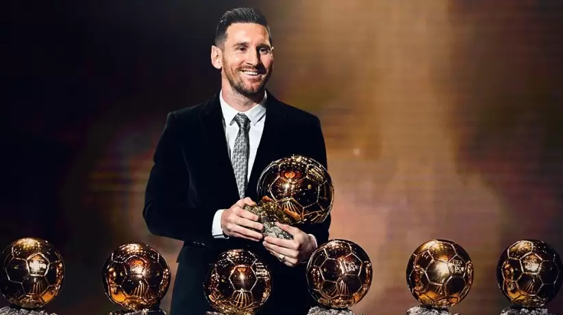 Messi y los siete balones