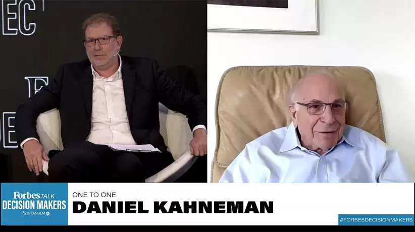 Daniel Kahneman, Premio Nobel de Economía, en FORBES TALK DECISION MAKERS, by TA