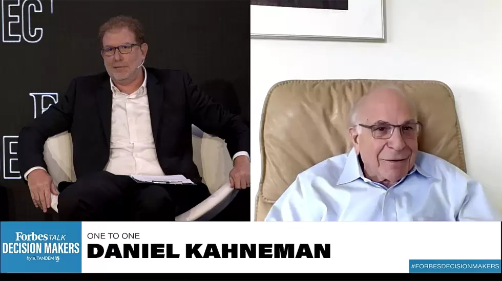 Daniel Kahneman, Premio Nobel de Economa, en FORBES TALK DECISION MAKERS, by TA