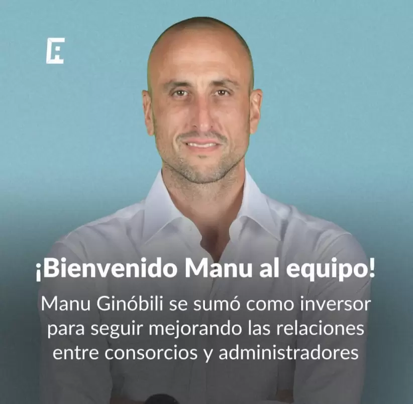 La bienvenida de ConsorcioAbierto a Manu Ginóbili