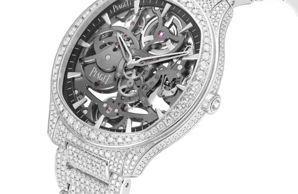 Piaget presenta Polo Skeleton, un reloj mecánico de alta joyería con 1746 diamantes