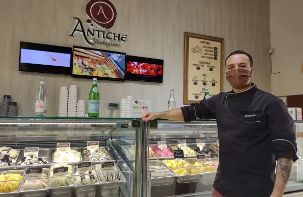 El maestro italiano que le pone arte a los helados argentinos