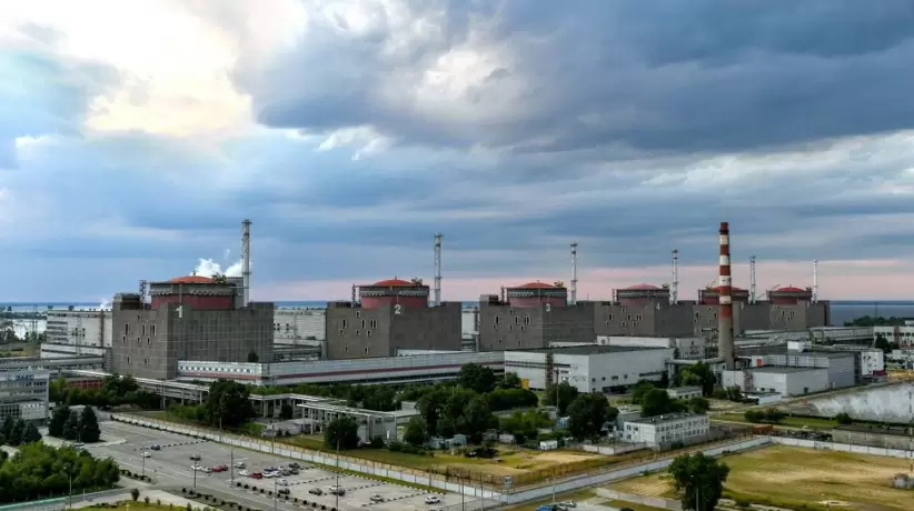 planta nuclear de Zaporiyia, en el sureste de Ucrania