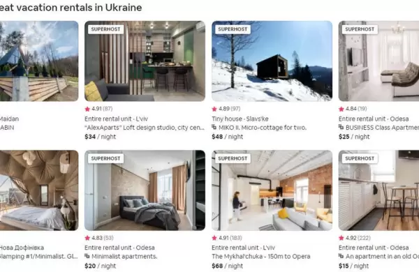 Por qu la gente est reservando alojamiento por Airbnb en Ucrania?