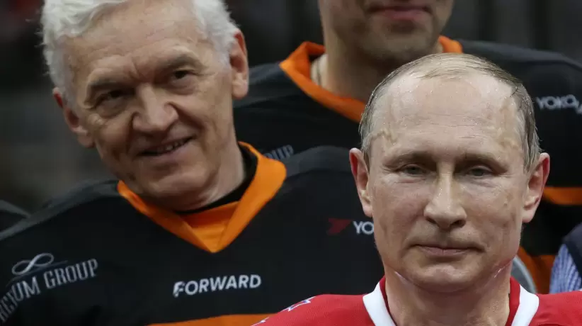 Gennady Timchenko y Putin