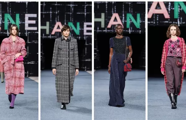 Tweed, tweed y ms tweed en el desfile de Chanel en Pars