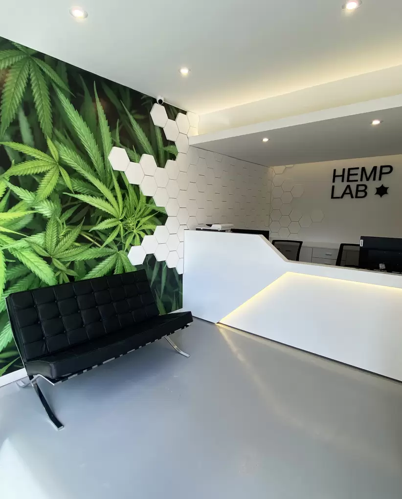 El laboratorio de cannabis Hemp Lab está ubicado en Mar del Plata