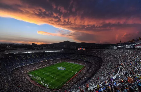 Fútbol femenino: récord de asistentes al show de la Champions League de mujeres en el Camp Nou