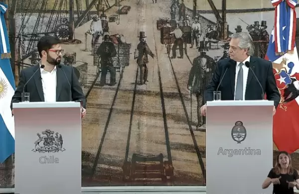 Alberto Fernández recibió a su par chileno, Gabriel Boric: la agenda oficial