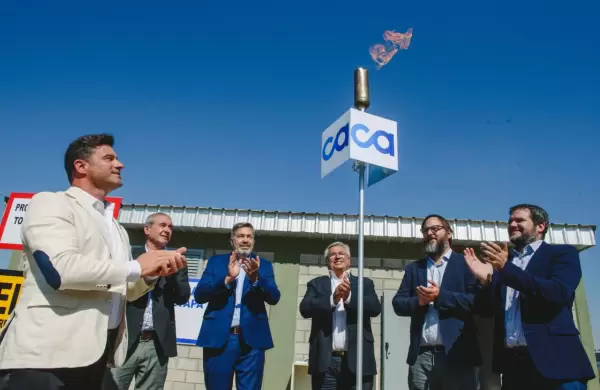 Inauguran una obra de $1.300 millones para llevar Gas Natural a General Villegas